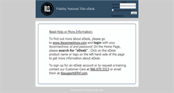 Desktop Screenshot of fidelityedesk.com